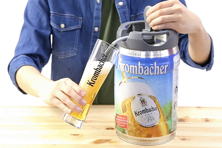 クロンバッハー5リットル樽生ビール