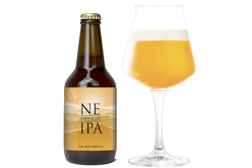 「Far Yeast NE Resolution IPA」(ファーイースト エヌイー レゾリューション アイピーエー)