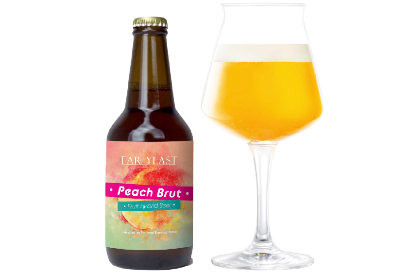 Far Yeast Brewing「Far Yeast Peach Brut」