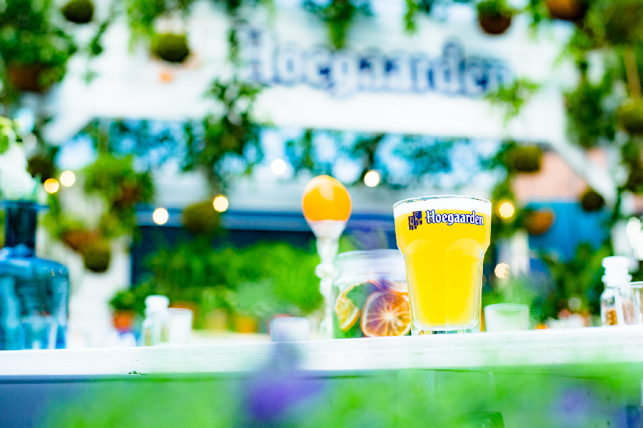 「Hoegaarden BEER GAARDEN」