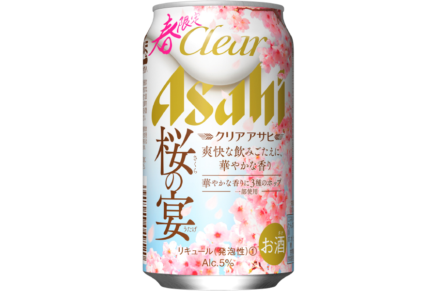 アサヒビール「クリアアサヒ 桜の宴」
