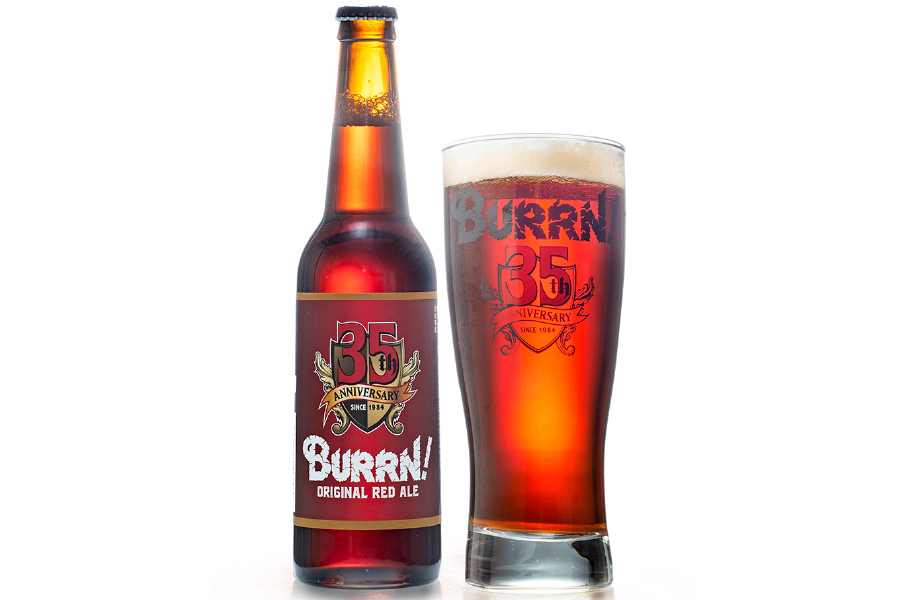 オラホビール「BURRN! ORIGINAL RED ALE」
