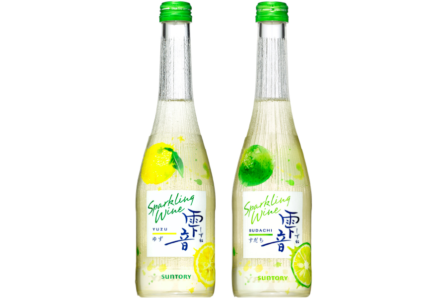 雫音 しずね 2種発売 和に合う白のスパークリングワイン