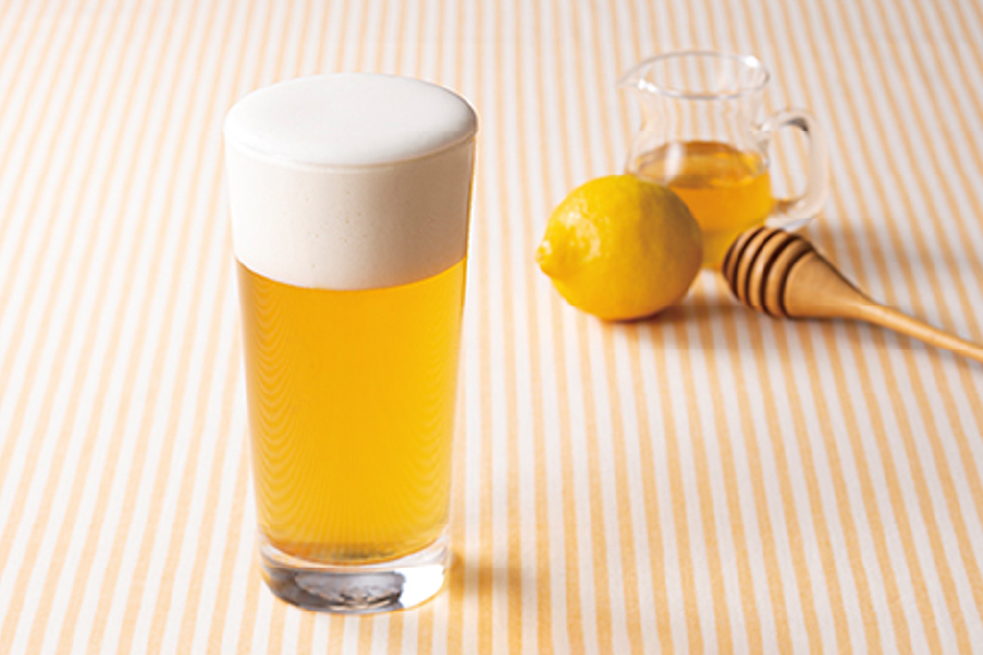 アサヒビール「ハチミツ檸檬ビア」