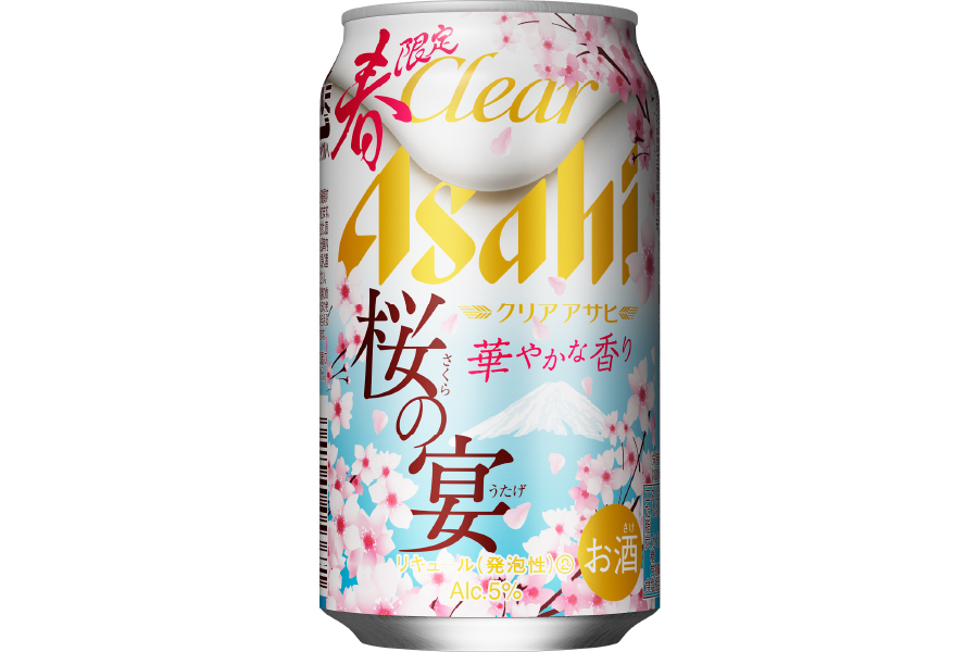アサヒビール「クリアアサヒ 桜の宴」