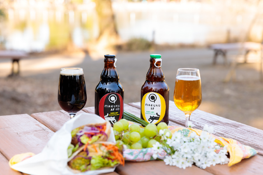 MARUKU&小樽ビール醸造所「MARUKU AF LAGER」「MARUKU AF STOUT」