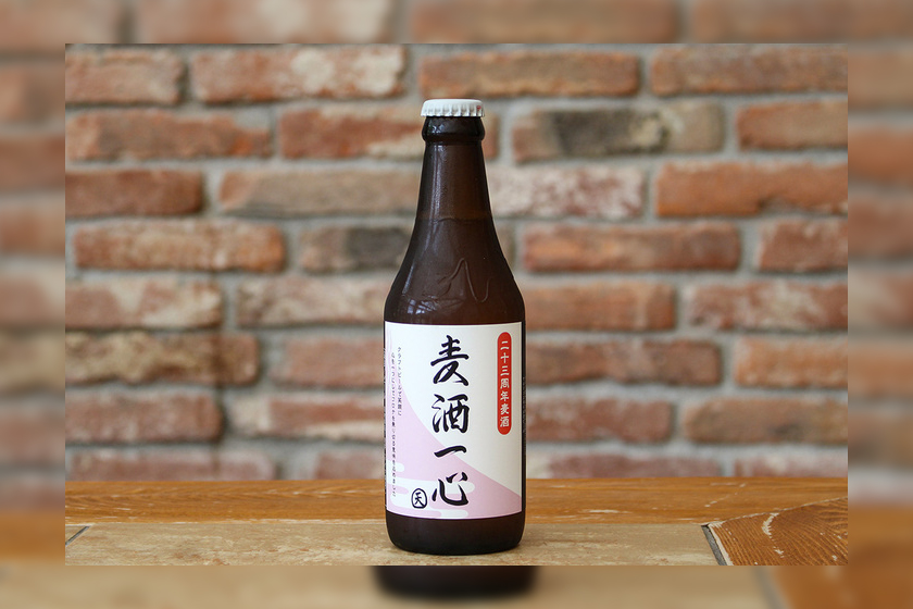 富士桜高原麦酒×田沢湖ビール「麦酒一心(ばくしゅいっしん)~ケルシュタイプ~」