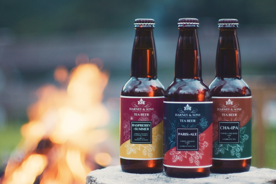 HARNEY & SONS、RISE & WIN BREWING CO.「TEA BEER」