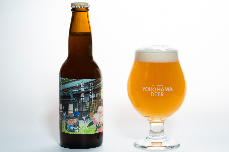 横浜ビール「横浜綱島 桃エール」