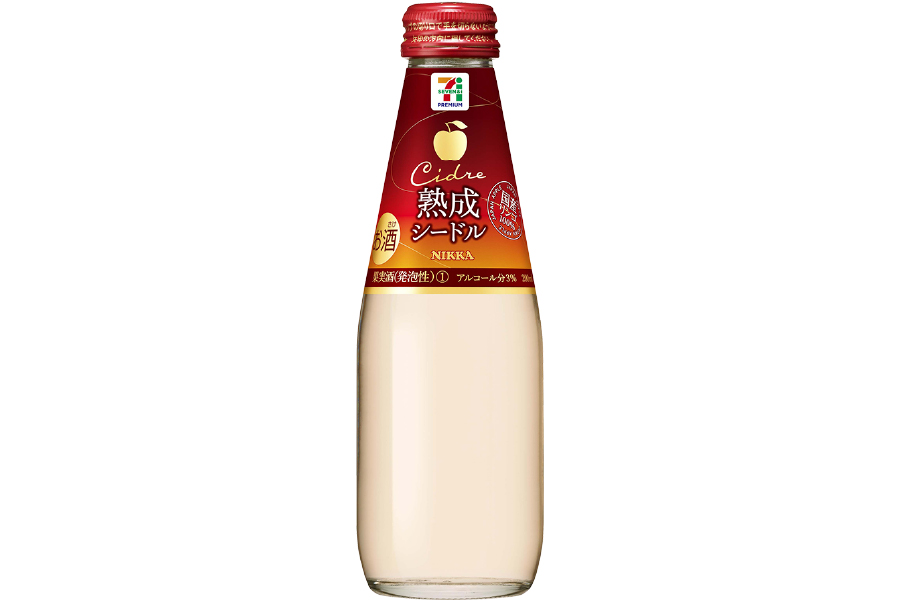 アサヒビール「セブンプレミアム 熟成シードル」