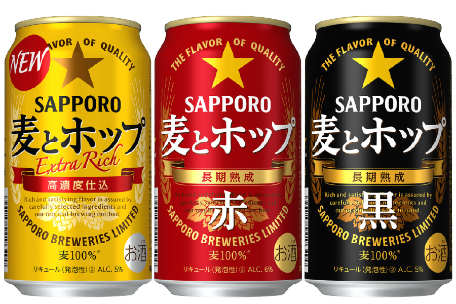 スピリッツ】 新ジャンル サッポロ ビール 麦とホップ 350ml 3ケース(72本) イズミックワールド 通販 PayPayモール とサイト 