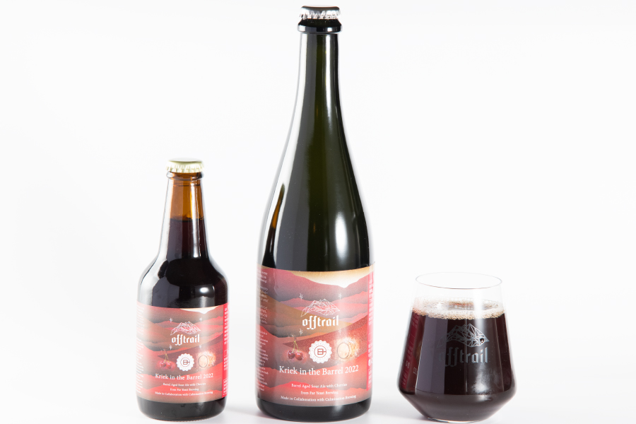 Far Yeast Brewing、Culmination Brewing「Off Trail #20 Kriek in the Barrel 2022」
