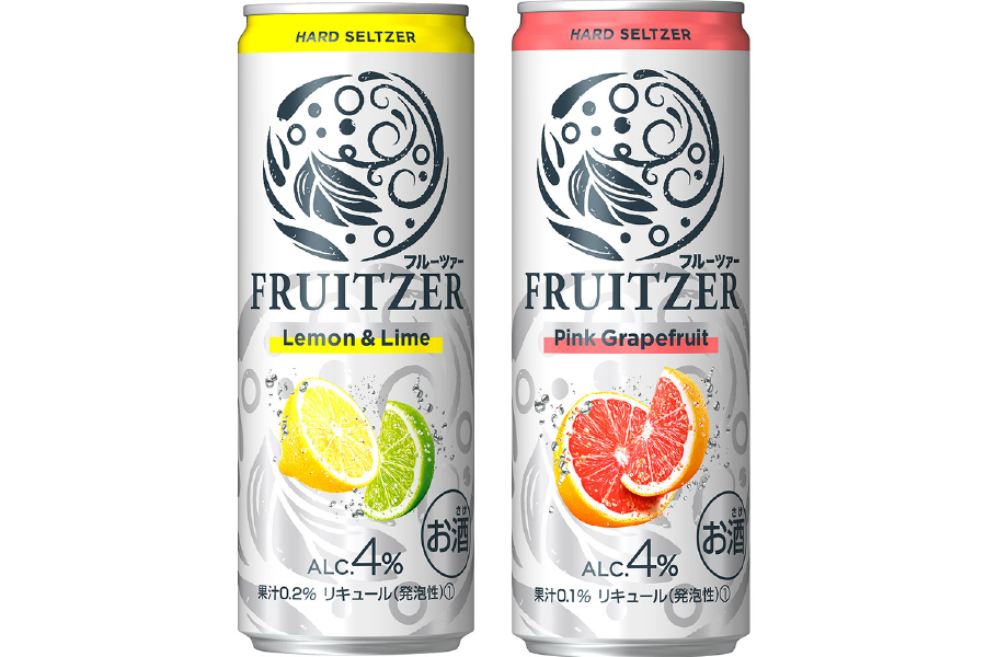 アサヒビール「アサヒFRUITZER Lemon & Lime」「アサヒFRUITZER Pink Grapefruit」