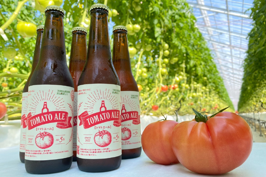 金澤ブルワリー、トレジャーふぁーむ「TOMATO ALE-トマトエール」