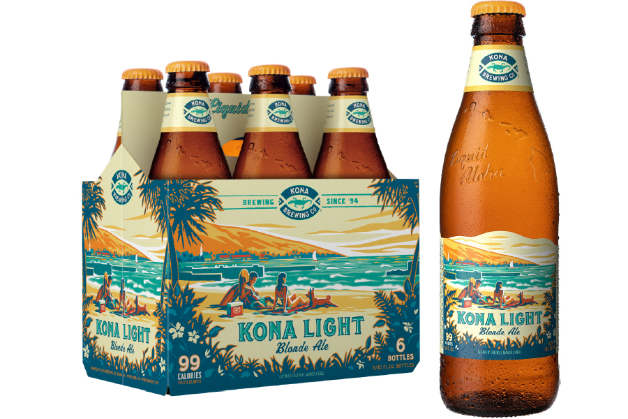 【ギフト】 KONA BEER新作｢コナライト｣発売！マンゴー使ったブロンドエール ビール・発泡酒