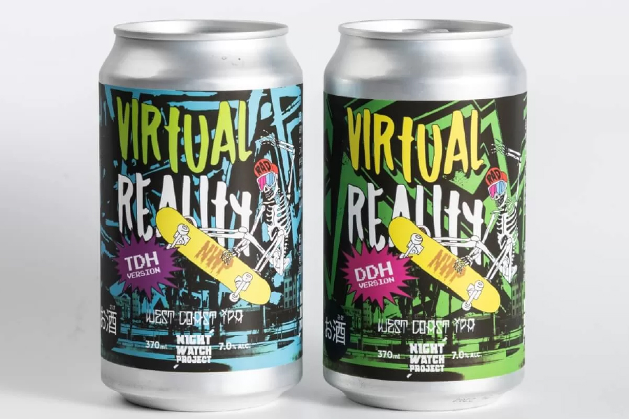 Far Yeast Brewing「NIGHT WATCH PROJECT Virtual Reality DDH West Coast IPA」「NIGHT WATCH PROJECT Virtual Reality TDH West Coast IPA」