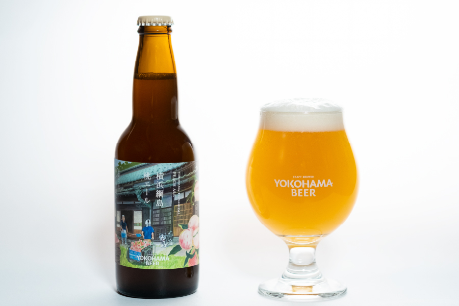 横浜ビール「横浜綱島 桃エール」