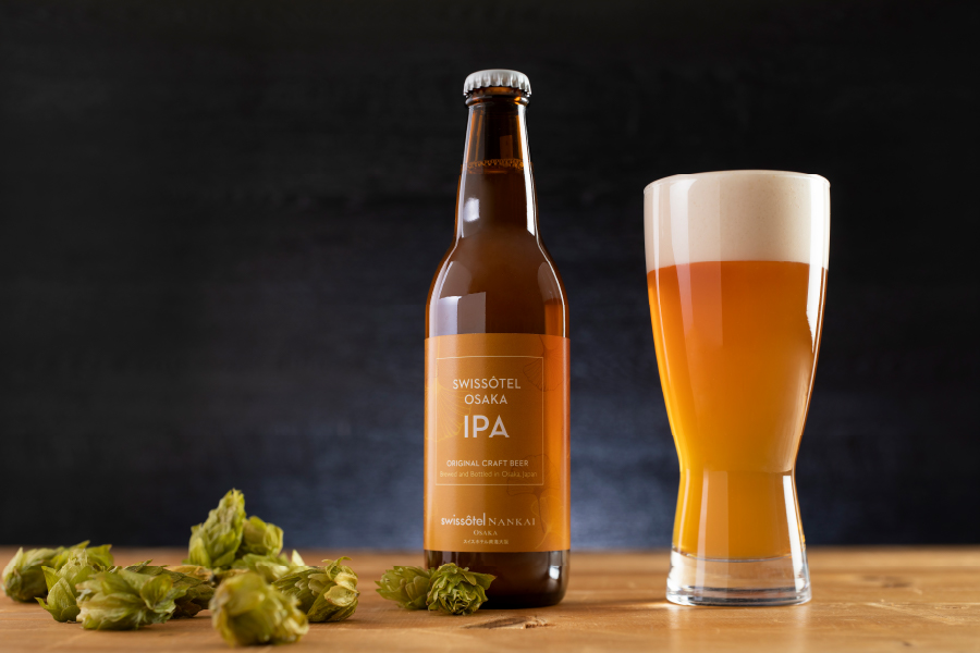 スイスホテル南海大阪、上方ビール「スイスホテル大阪IPA」