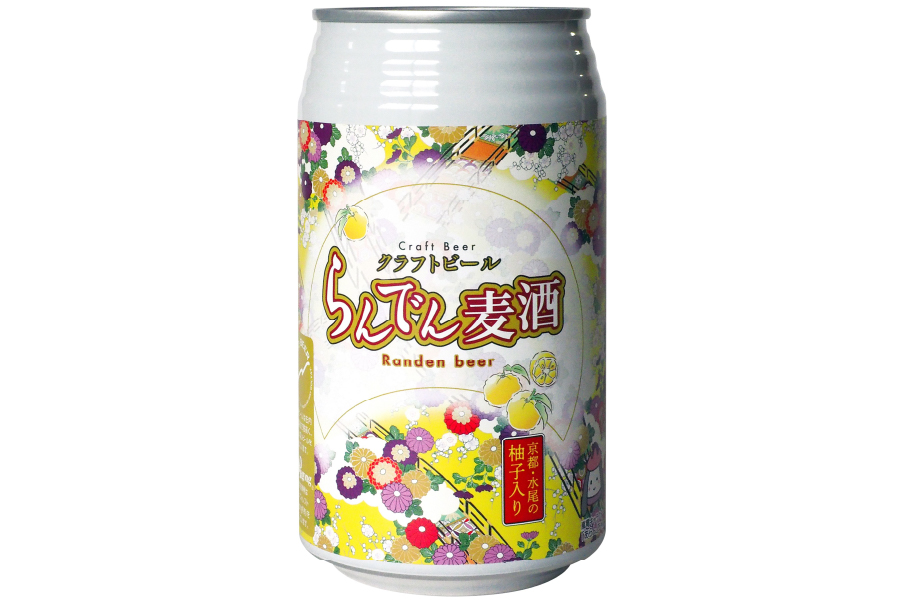 京福電気鉄道、六甲ビール「らんでん麦酒」