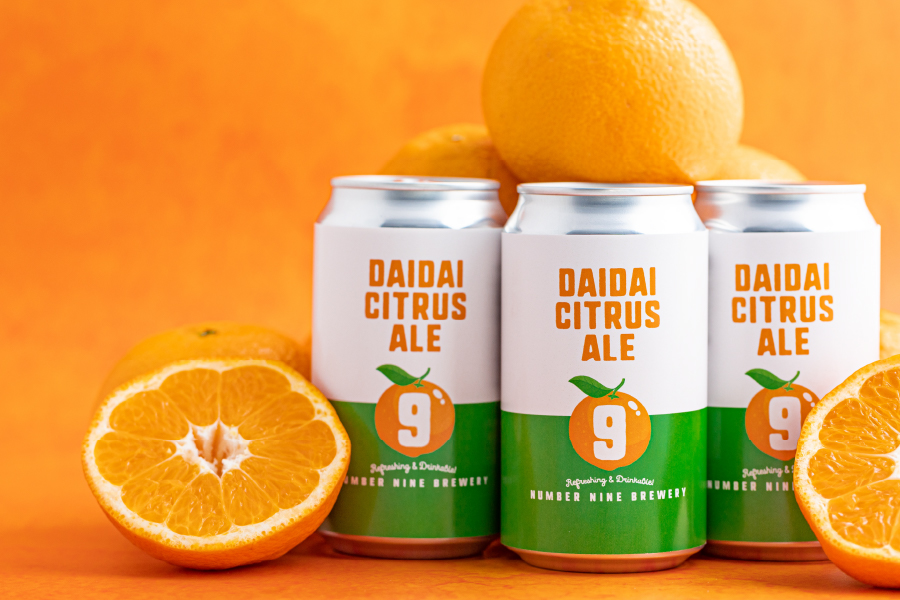 NUMBER NINE BREWERY「DAIDAI CITRUS ALE」