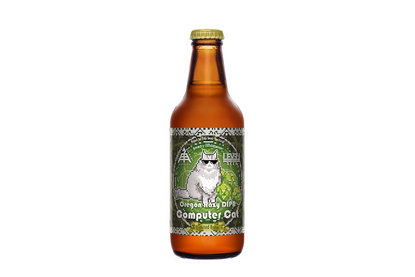 伊勢角屋麦酒、LEVEL BEER「Computer Cat」