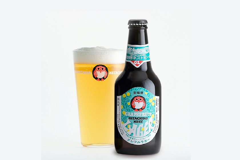 木内酒造「常陸野ネストビール グレフルラガー」