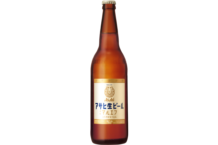 アサヒビール「アサヒ生ビール」（大瓶633ml）