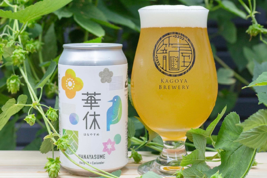 籠屋ブルワリー「華休 -はなやすめ-」