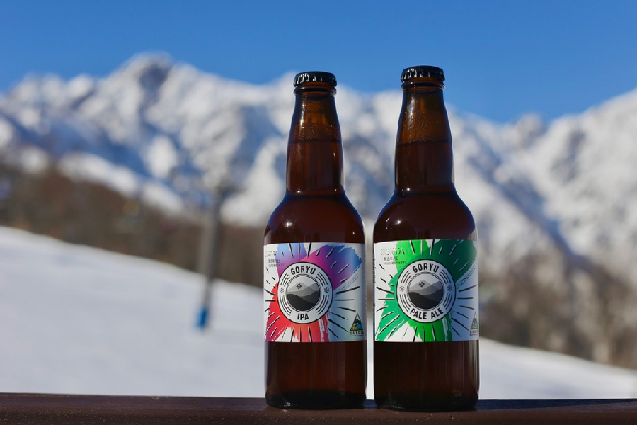 五竜、Hakuba Brewing Company「GORYU PALE ALE」「GORYU IPA」