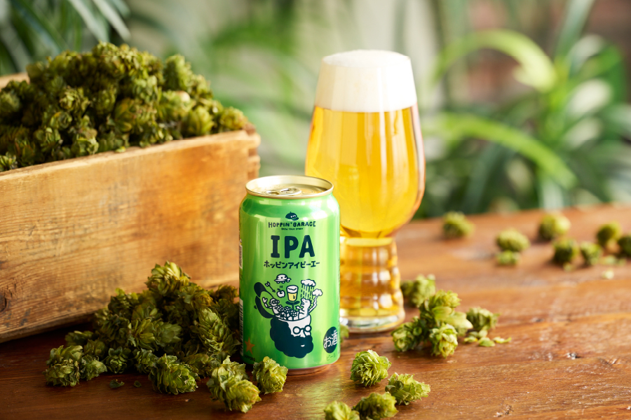 サッポロビール「HOPPIN’ GARAGE ホッピンIPA(アイピーエー)」