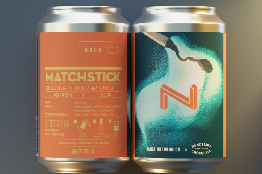 奈良醸造、ダンデライオン・チョコレート・ジャパン「MATCHSTICK（マッチスティック）」