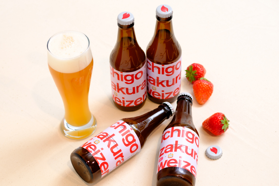 Schmatz（シュマッツ）、富士桜高原麦酒「ichigo zakura weizen」