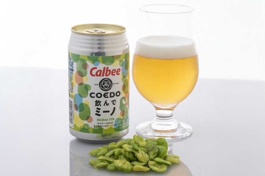 COEDO、カルビー「飲んでミーノ（Mellow IPA）」