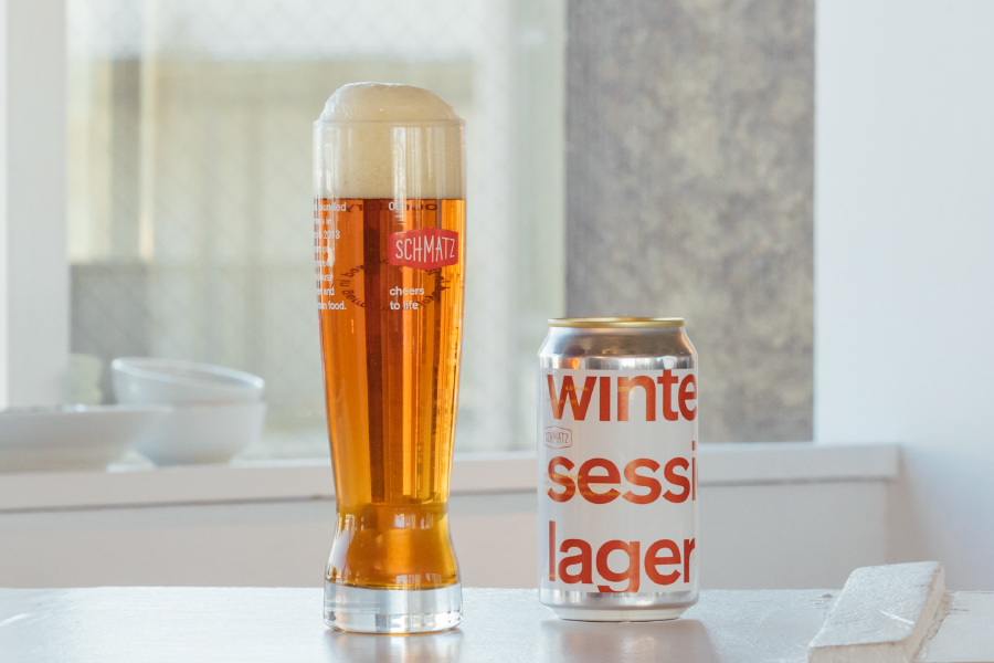 シュマッツ×ベアレン醸造所「winter session lager(ウィンターセッションラガー)」