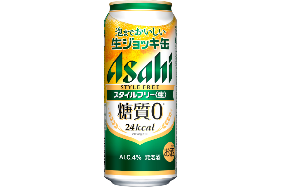 アサヒビール「アサヒスタイルフリー<生> 生ジョッキ缶」