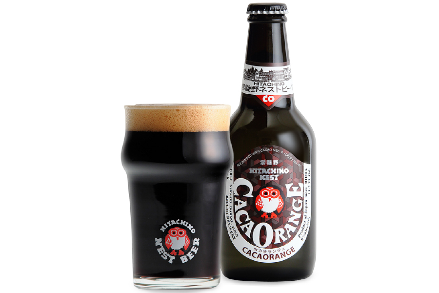 木内酒造「常陸野ネストビール カカオランジェ」