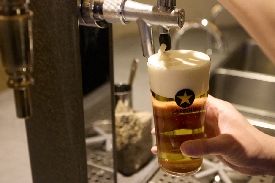 「サッポロ生ビール黒ラベル THE BAR OSAKA」