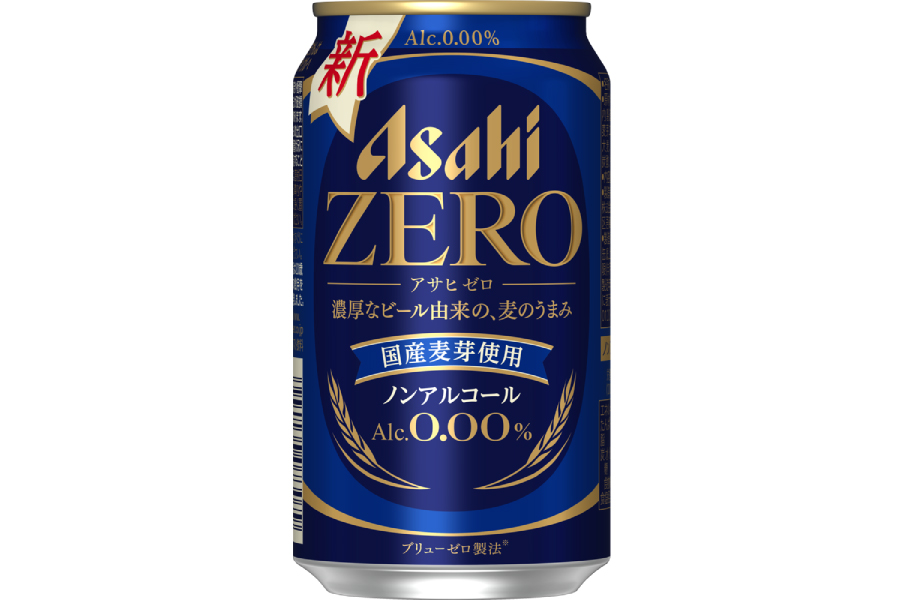 アサヒビール「アサヒゼロ」(リニューアル)