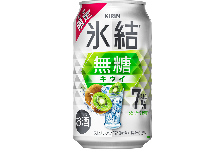 キリンビール「キリン 氷結®無糖 キウイ ALC.7%(期間限定)」